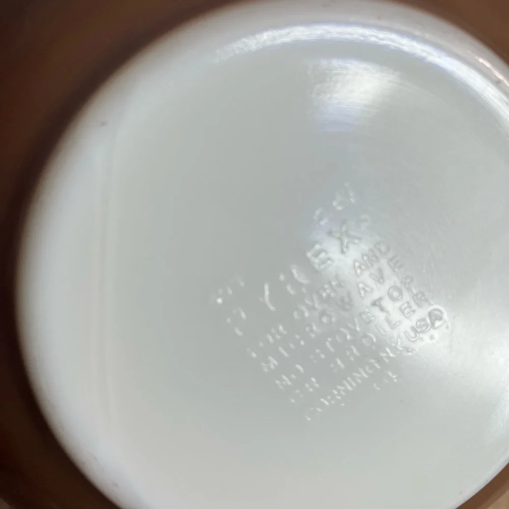Pyrex woodland mixing